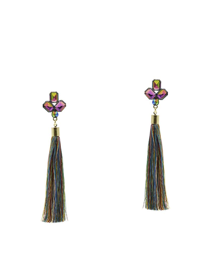 multi colored drop earring - 16634328 - Zoom Image - 0