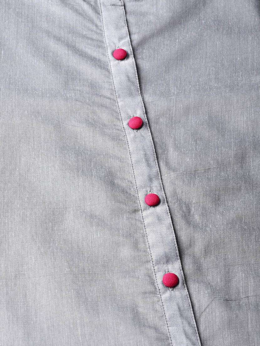 striped straight kurta - 16634739 -  Standard Image - 3