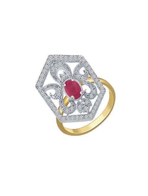 gold brass finger  ring - 16634763 -  Standard Image - 0