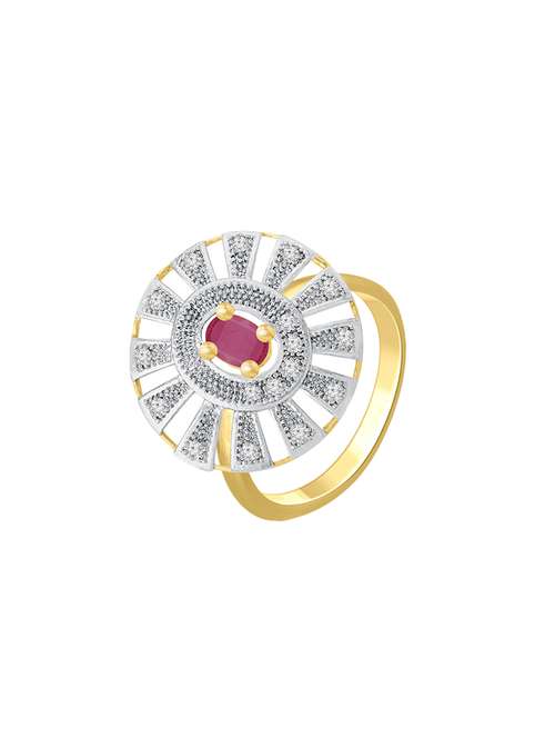 gold brass finger ring - 16634765 - Standard Image - 0