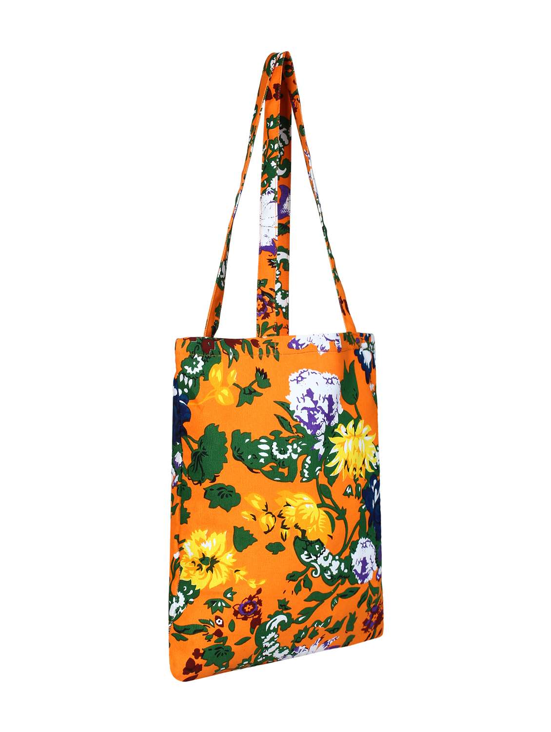 orange canvas printed shopping bag - 16644290 -  Standard Image - 3
