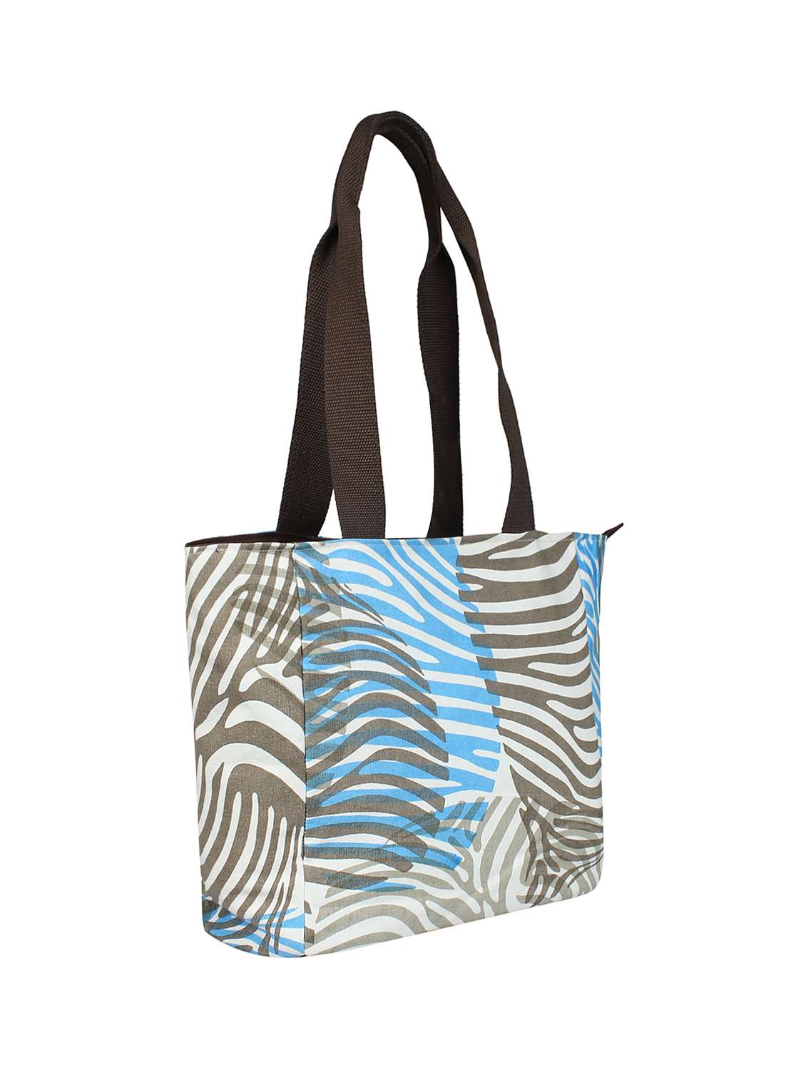 white canvas printed shopping bag - 16644307 -  Standard Image - 3