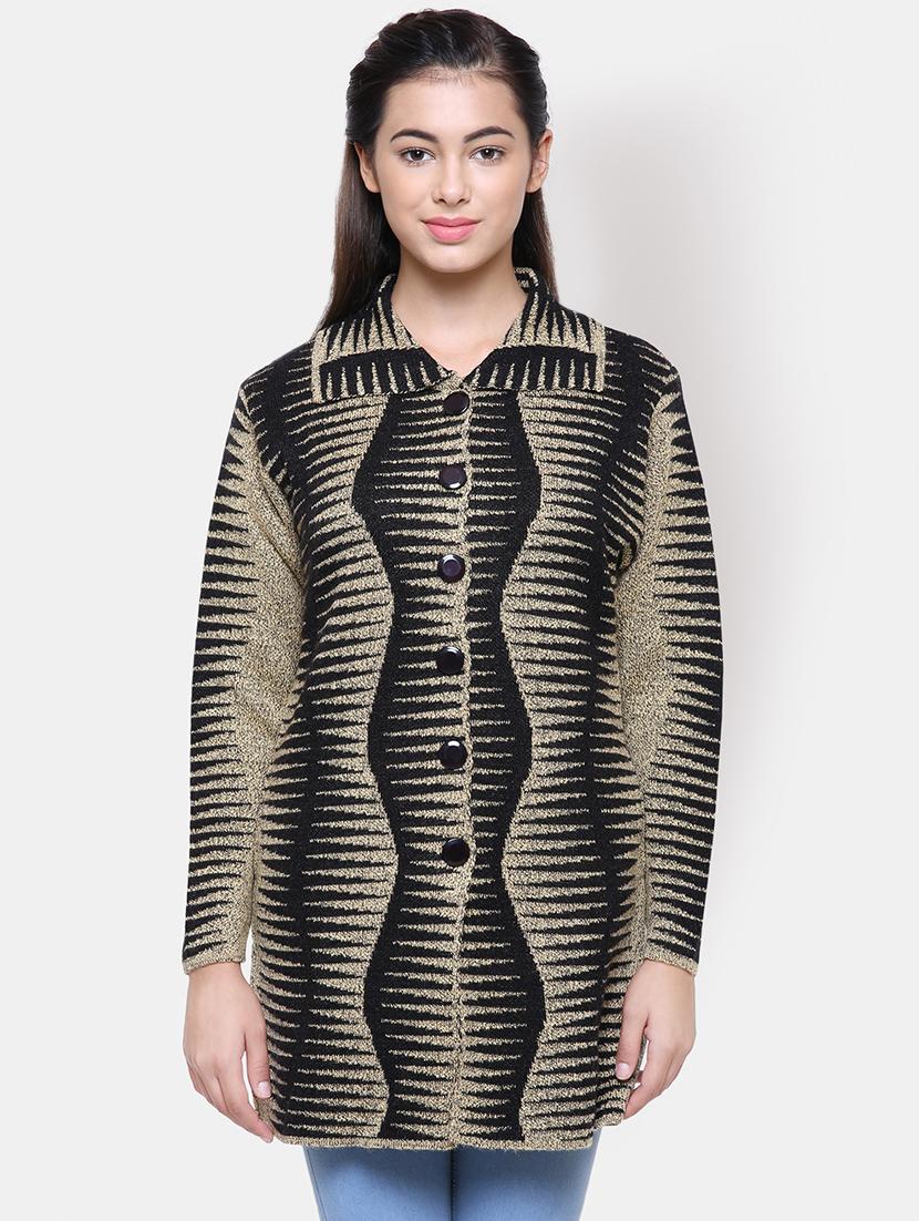 long sleeved woolen cardigan - 16645909 - Zoom Image - 0
