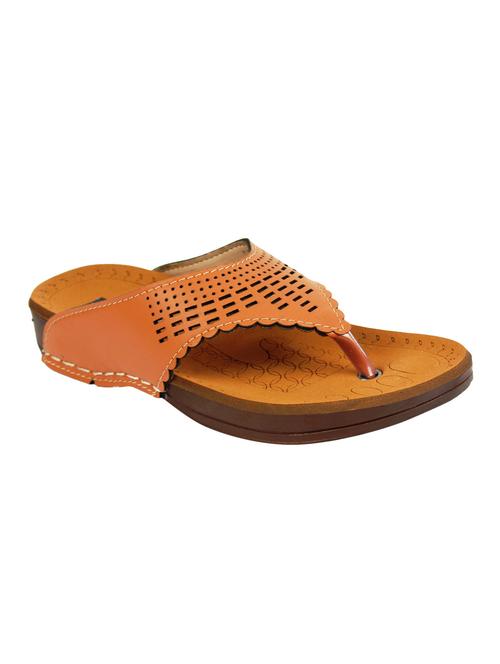 tan slip on sandals - 16649669 - Standard Image - 0