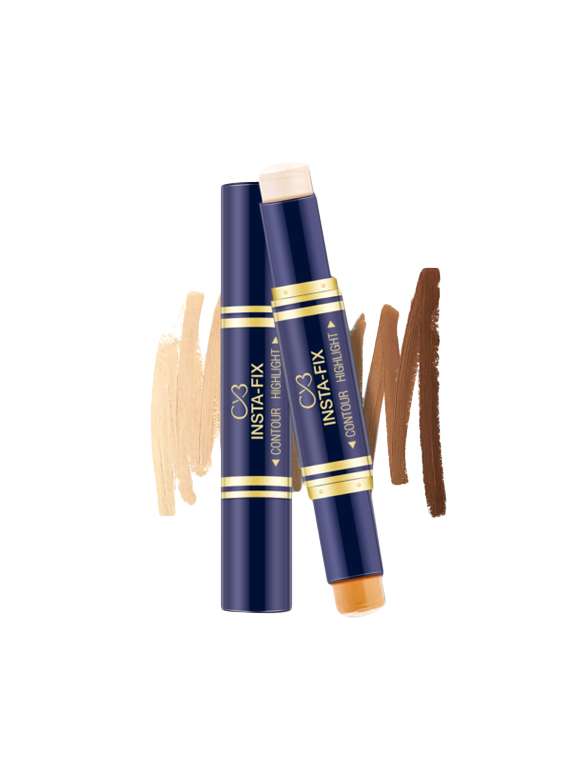 cvb paris contour & highlighter insta fix duo stick