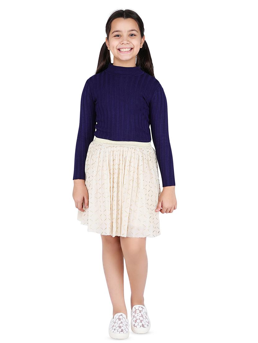 high rise gathered skirt - 16650721 - Standard Image - 3