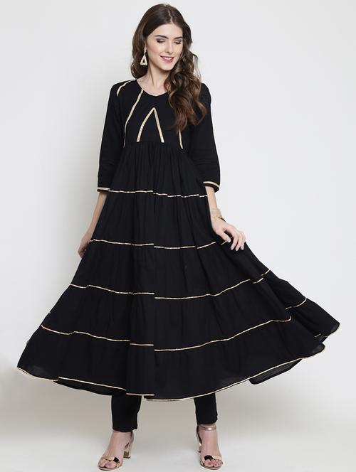 women's tiered kurta - 16659214 -  Standard Image - 0
