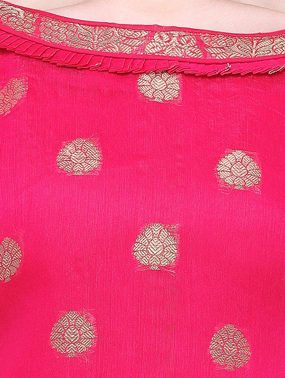 ethnic motif suits unstitched suit - 16665695 - Standard Image - 3