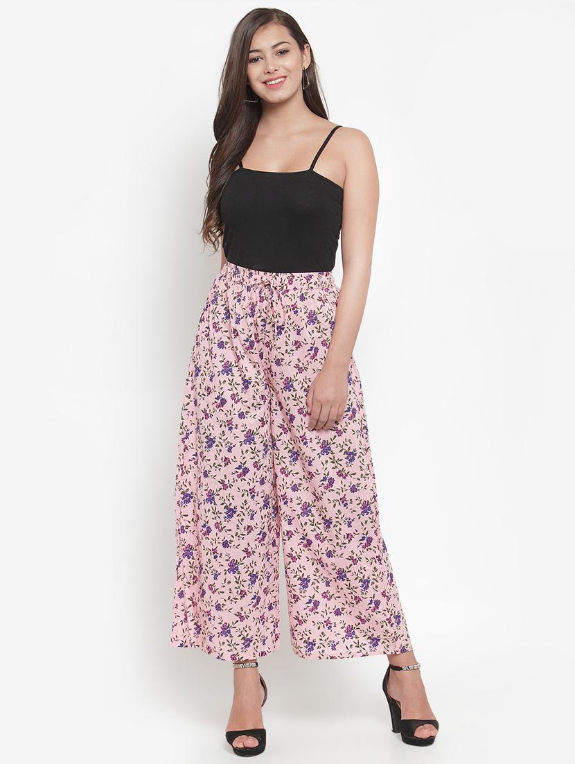 floral print palazzo - 16666552 - Standard Image - 3