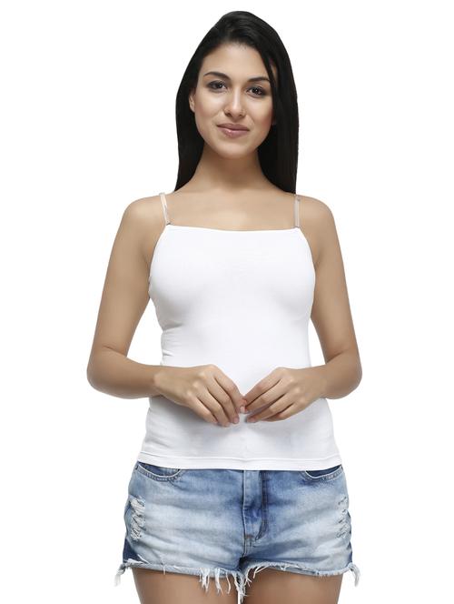 detachable strap solid camisole - 16667788 -  Standard Image - 0