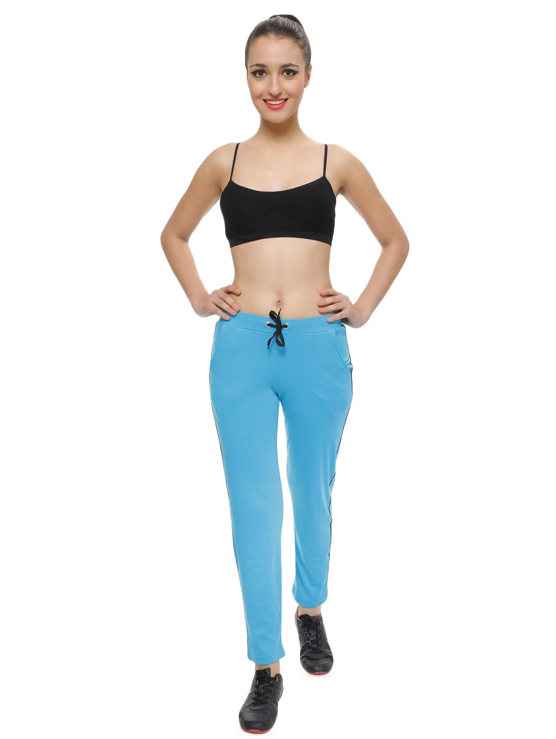 drawstring waist solid track pant - 16669301 - Standard Image - 3