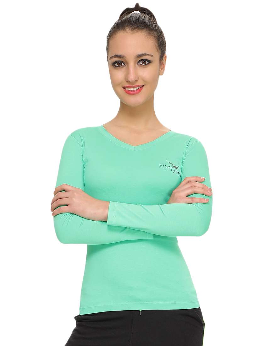 long sleeved solid tee  - 16672236 -  Zoom Image - 0