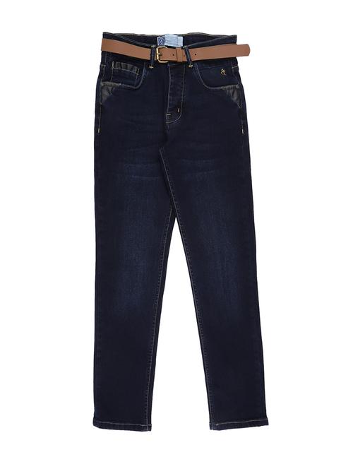dark blue denim washed jean - 16672319 -  Standard Image - 0