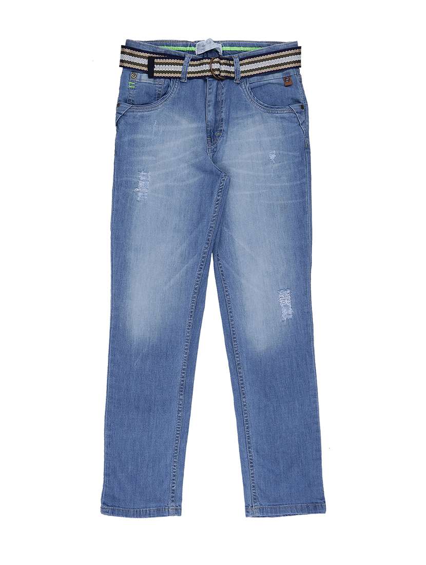 light blue denim washed jean - 16672335 - Zoom Image - 0