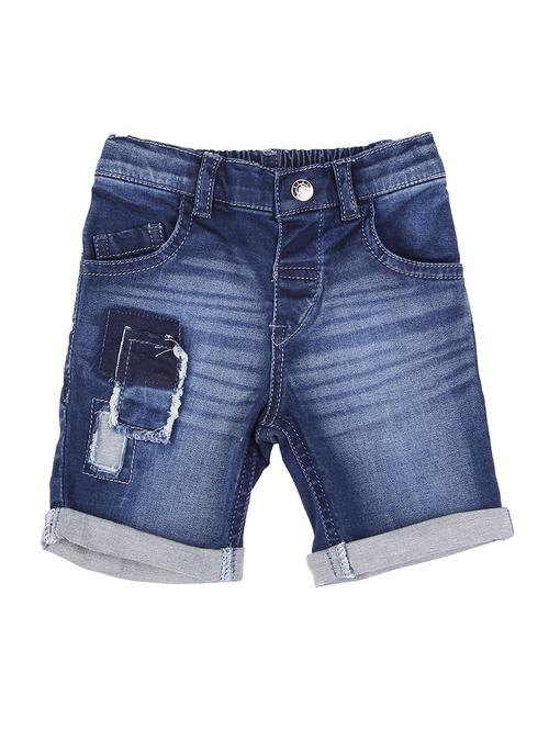 dark blue cotton blend three fourth - 16672531 -  Standard Image - 0