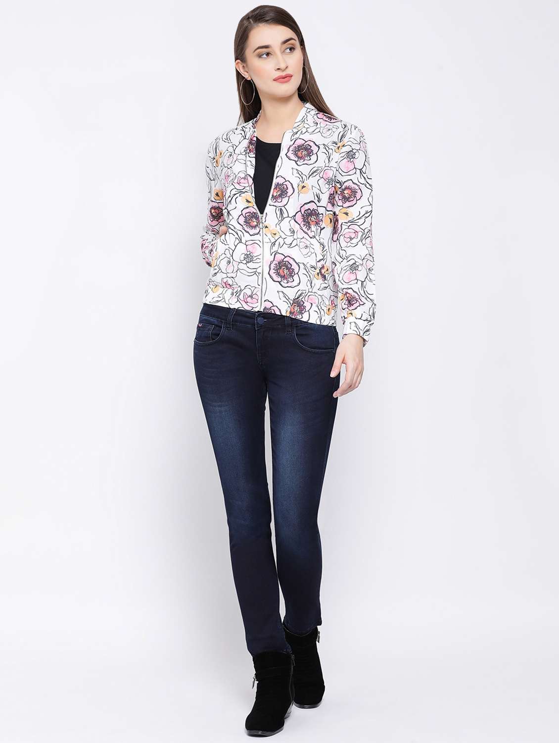 long sleeved pocket detail jacket - 16673777 - Standard Image - 3