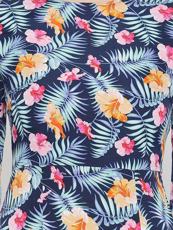 women's shift tropical dress - 16673857 - Standard Image - 3