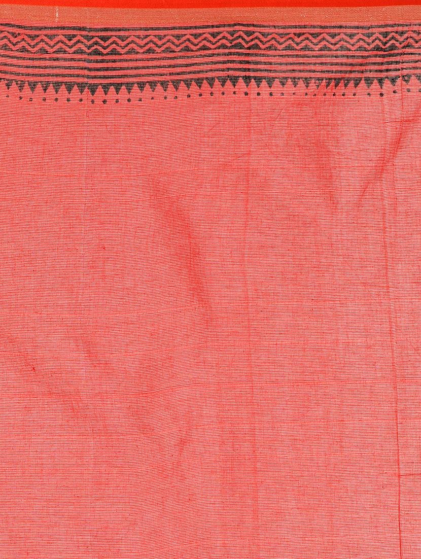 tant handloom saree with blouse - 16678279 - Standard Image - 3