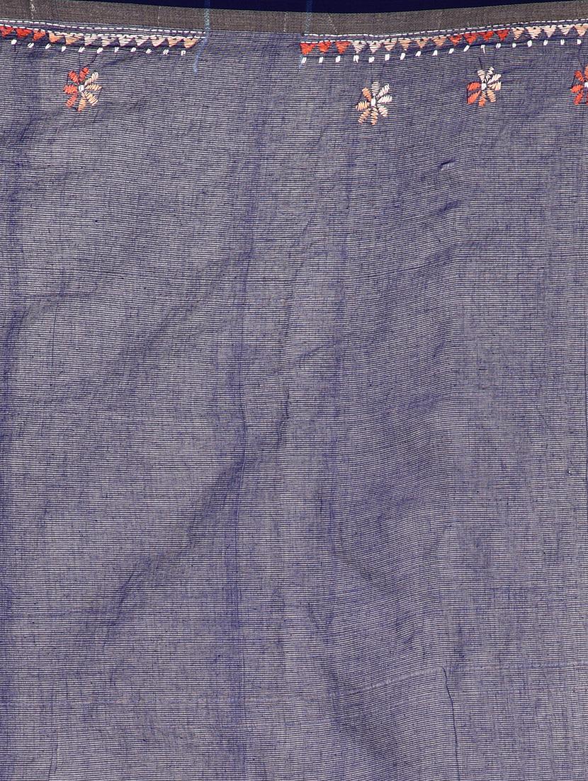tant handloom saree with blouse - 16678298 - Standard Image - 3