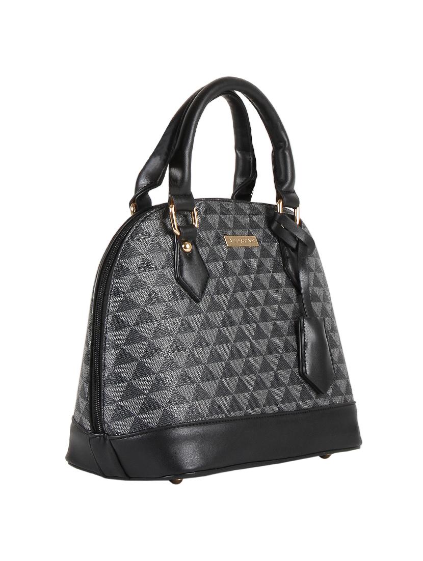 black leatherette regular sling bag - 16684699 - Standard Image - 3