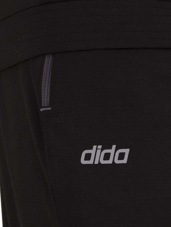 black solid raglan track suit - 16687944 - Standard Image - 3