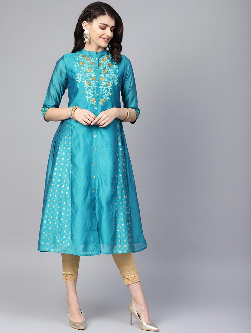 women's front slit kurta