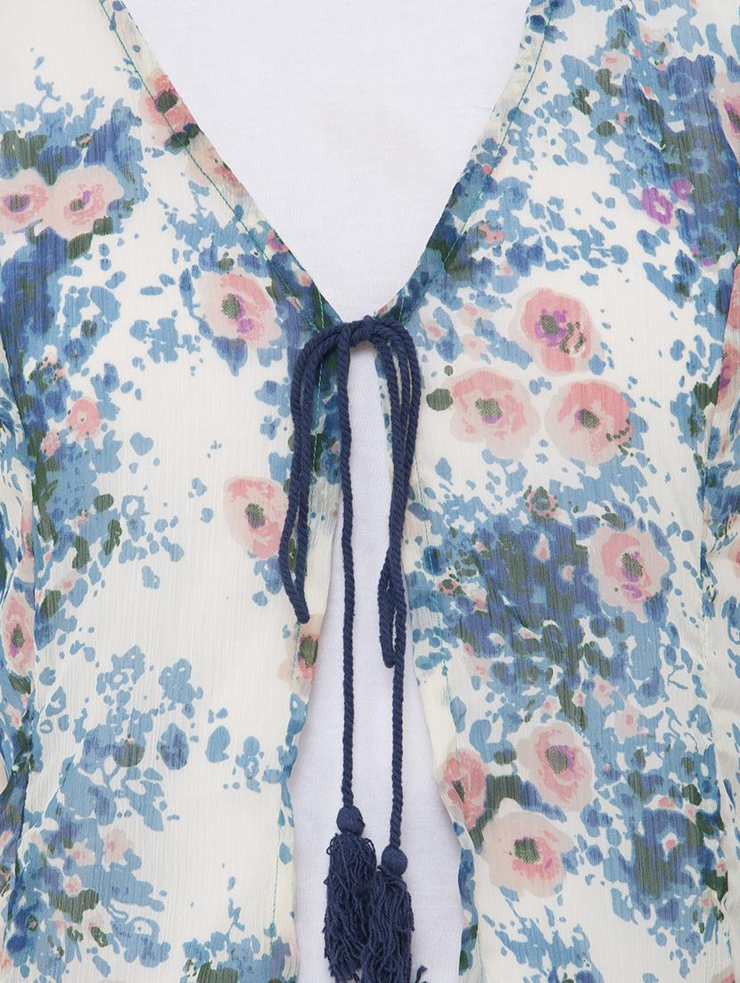 floral printed regular shrug - 16695742 - Standard Image - 3