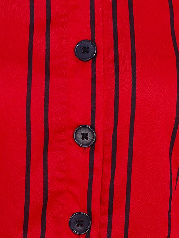 tie knot striped top and pant set - 16695817 - Standard Image - 3