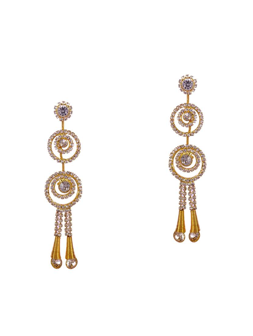 gold  drop earring