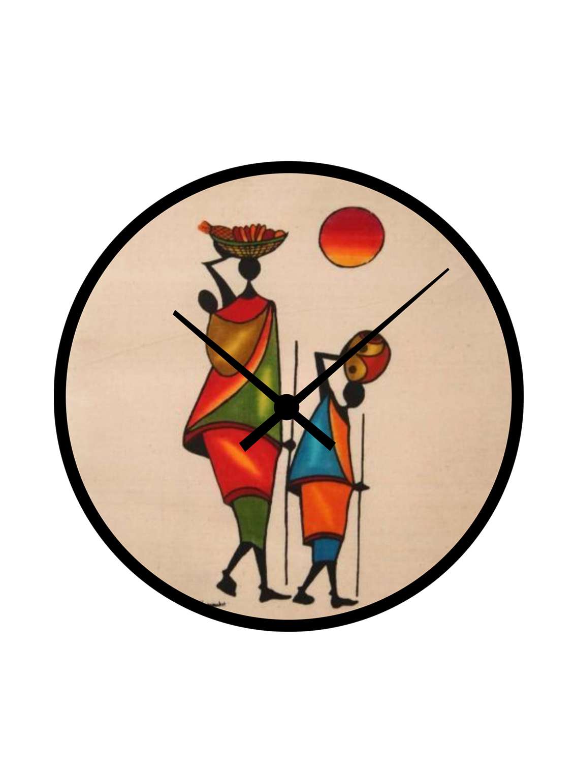  designer mdf wood based wall clock 