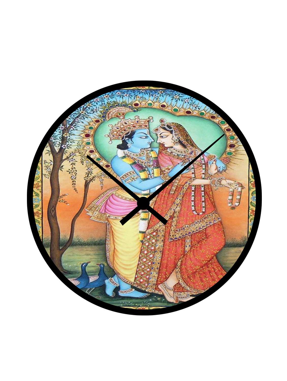  mdf wood based wall clock  