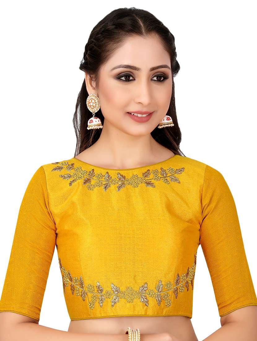 floral embroidered blouse