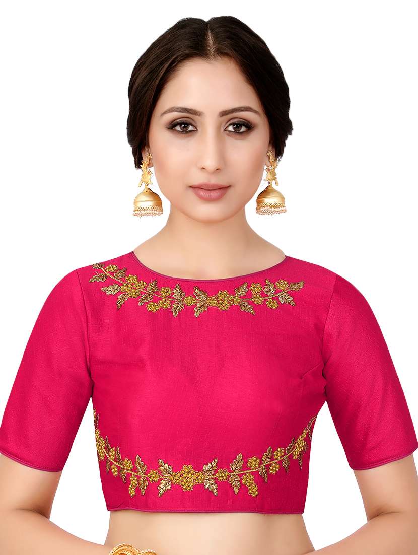 floral embroidered blouse