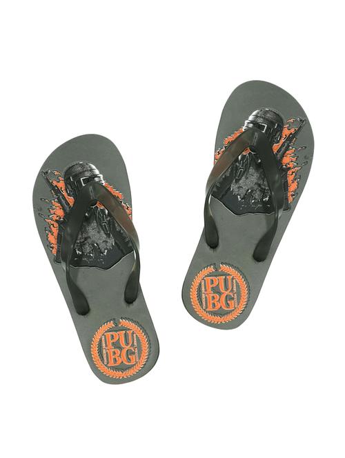 grey rubber toe separator flip flops - 16704283 - Standard Image - 0