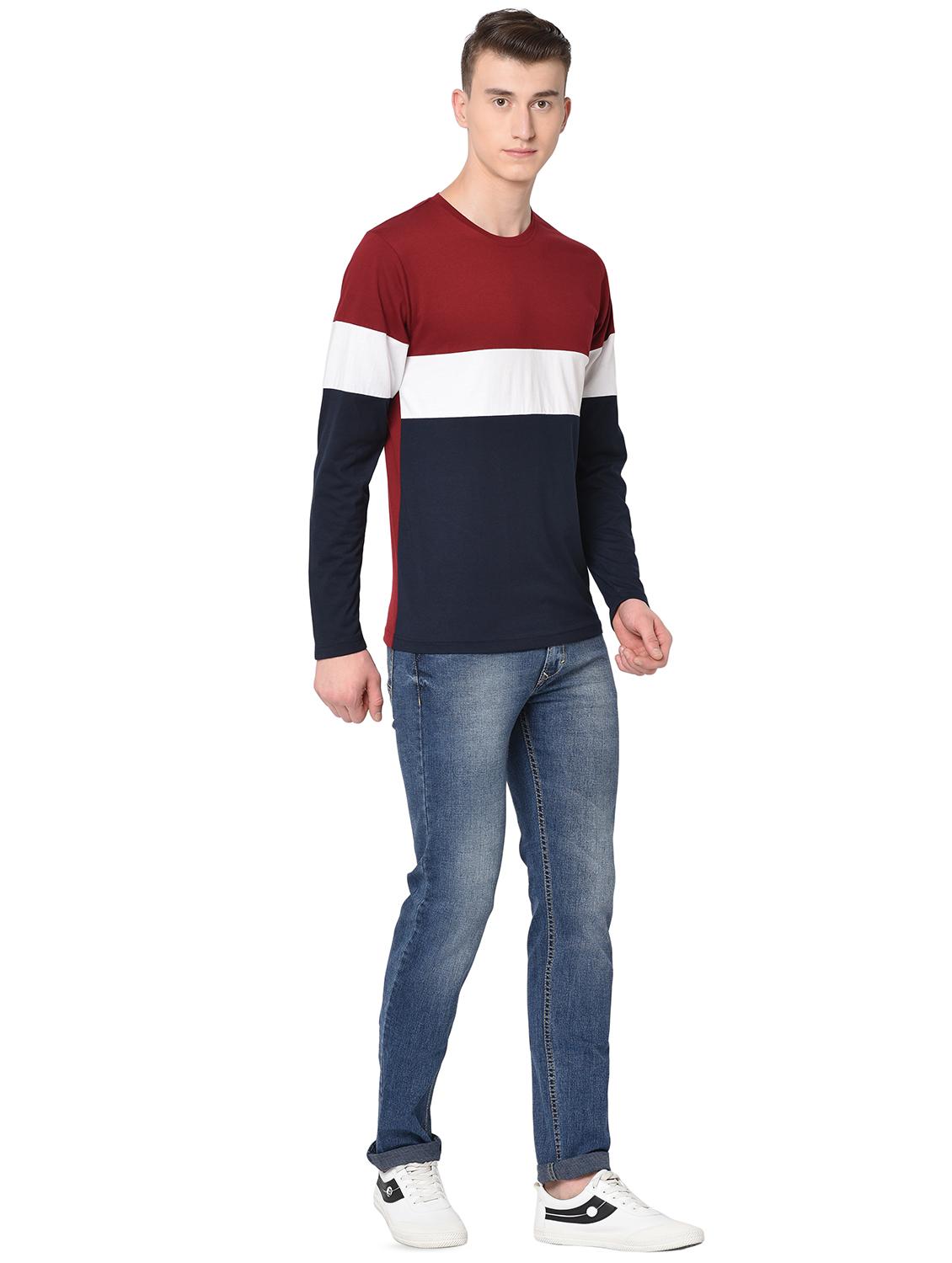 multi color block t-shirt - 16704420 - Standard Image - 3