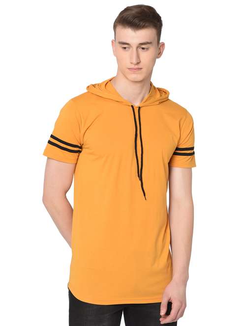 yellow striped t-shirt - 16704447 - Standard Image - 0