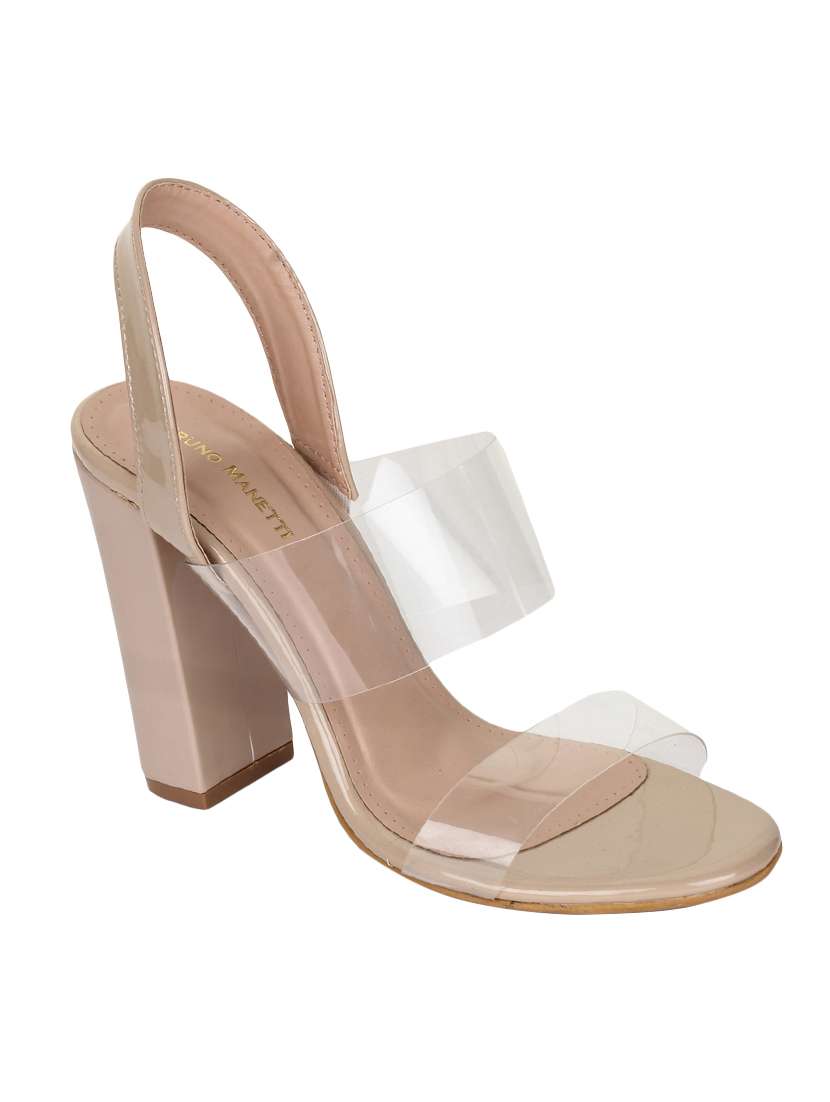 beige back strap sandals