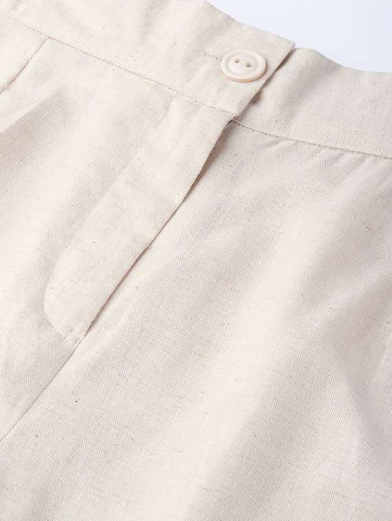 women solid wide leg pants - 16710653 - Standard Image - 5