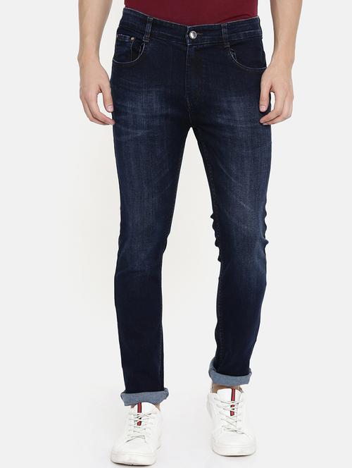 navy blue light washed denim jeans - 16711790 -  Standard Image - 0