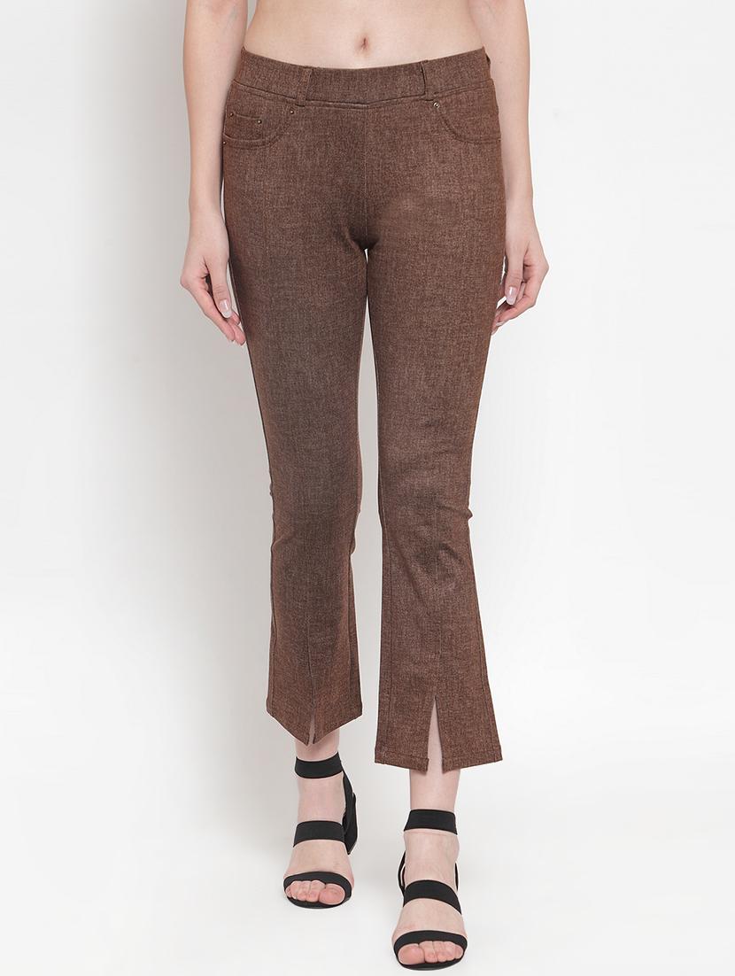 mid rise solid trouser  - 16711977 -  Zoom Image - 0