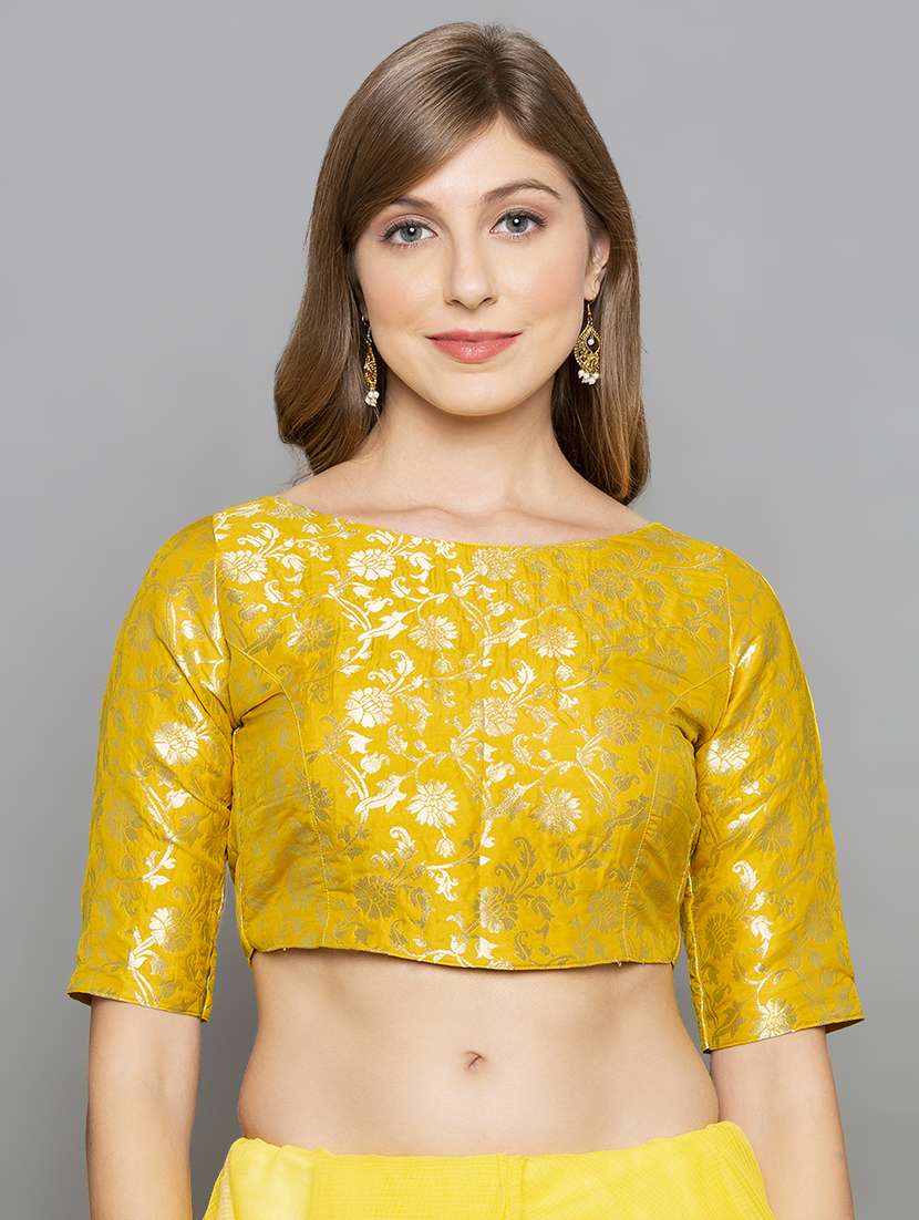 floral brocade blouse - 16712130 -  Zoom Image - 0