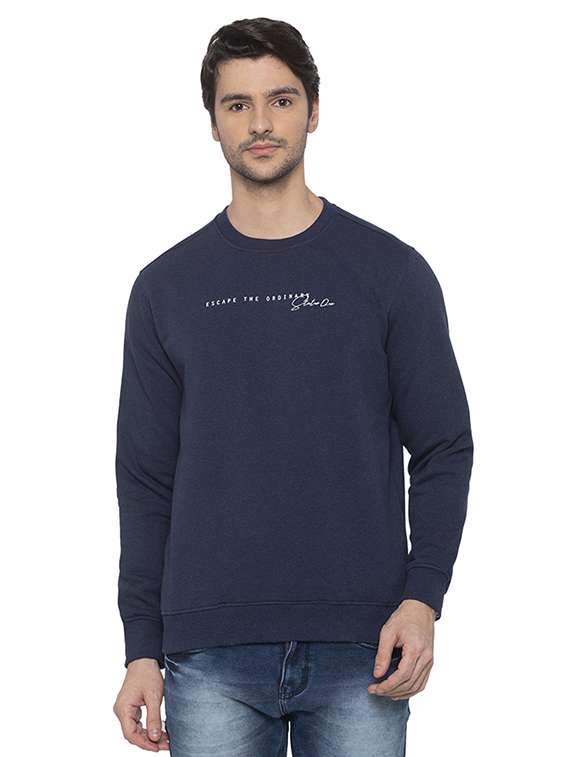 mens chest print sweatshirt - 16714031 - Zoom Image - 0