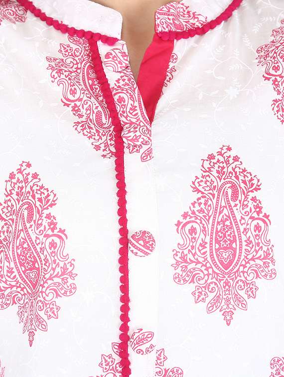 printed kurta palazzo set - 16716220 - Standard Image - 3