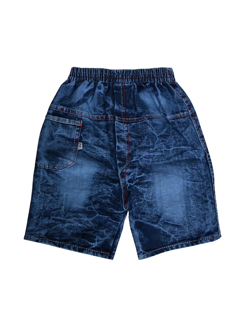 pocket detail denim washed shorts - 16718087 - Zoom Image - 0