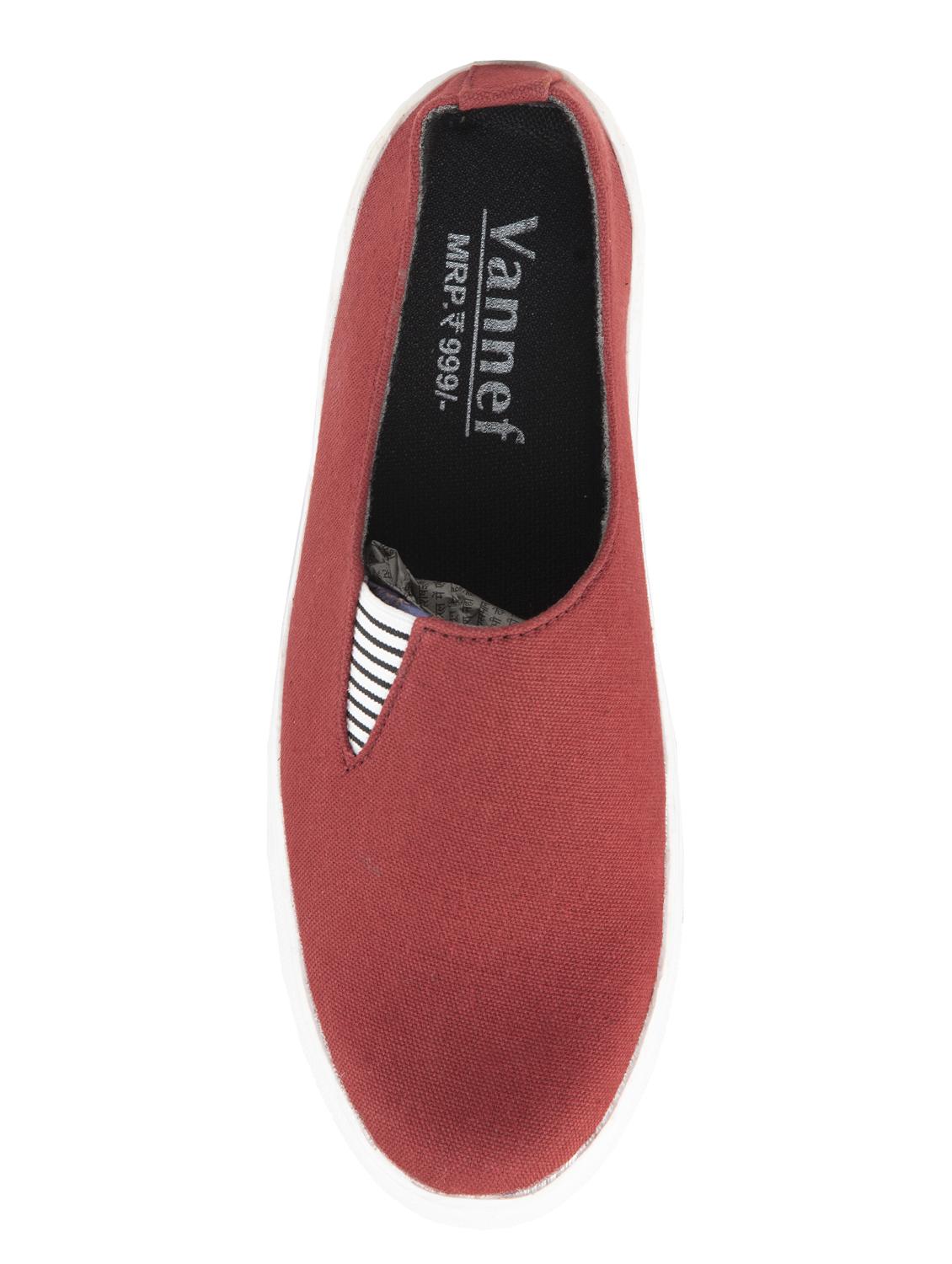 red canvas slipons - 16718451 - Standard Image - 3