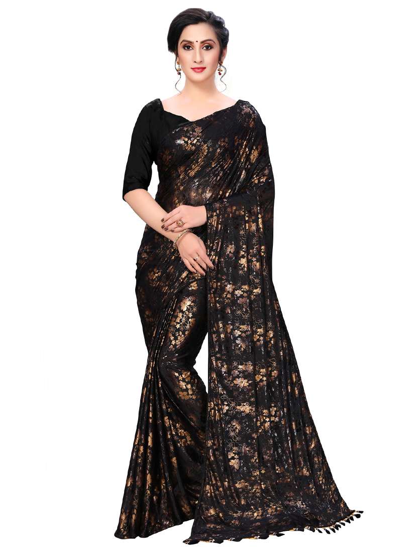 floral printed saree  with blouse