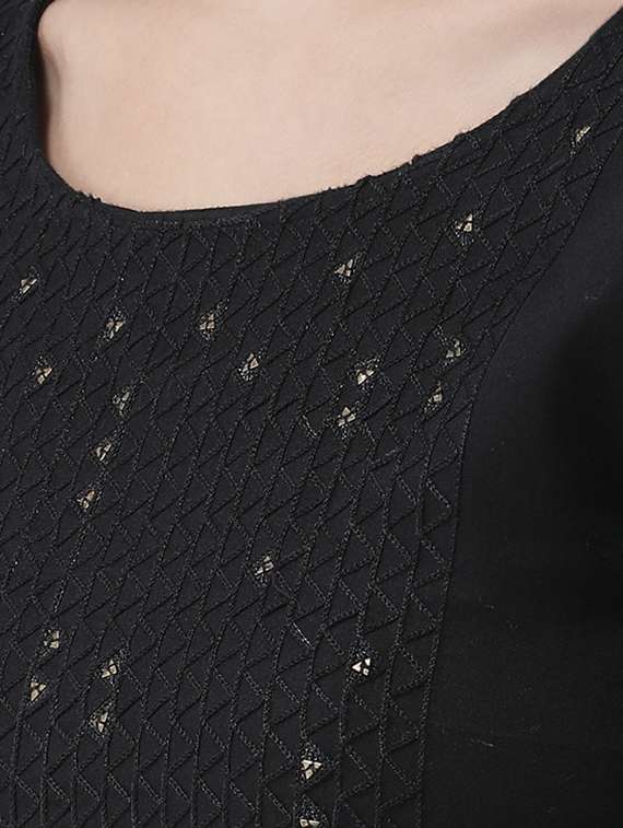 embroidered straight kurta - 16719436 -  Standard Image - 3