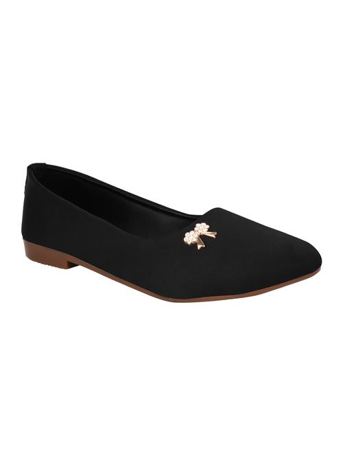 black slip on ballerinas - 16722856 - Standard Image - 0