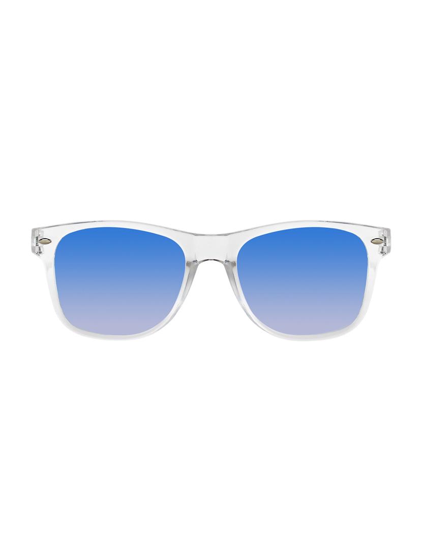 abner white unisex wayfarer sunglasses - 16724752 - Zoom Image - 0