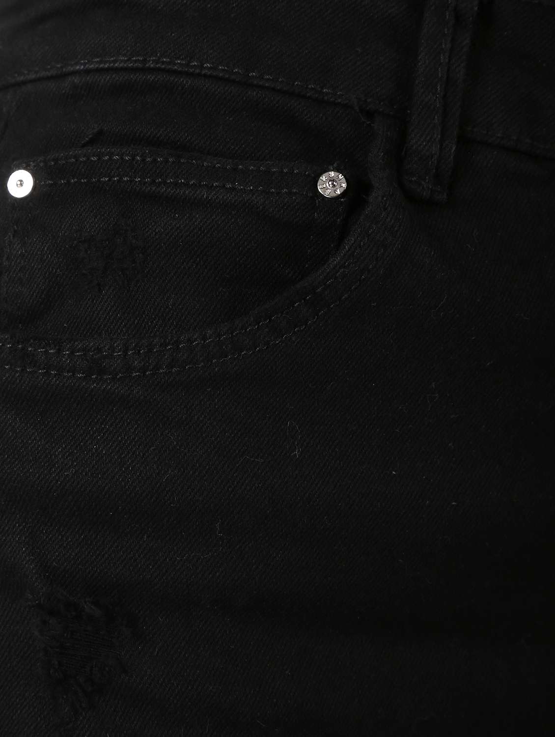 high rise solid jeans  - 16725685 -  Standard Image - 5